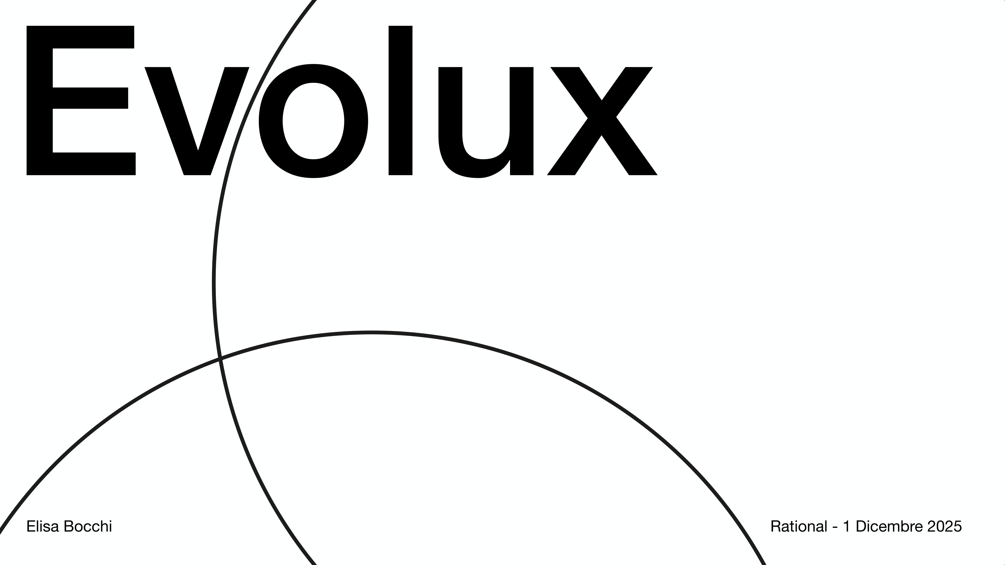 Anteprima del progetto Evolux